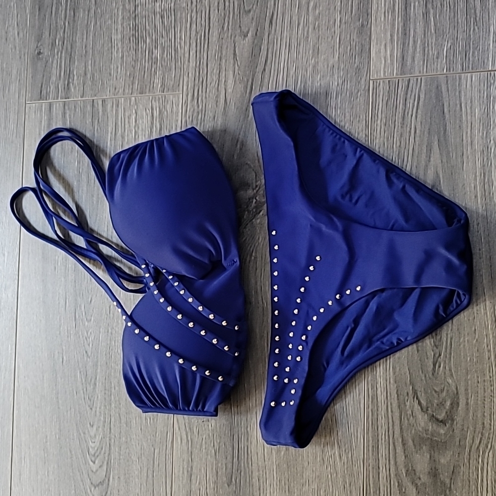 Royal Blue Pageant Swimsuit
